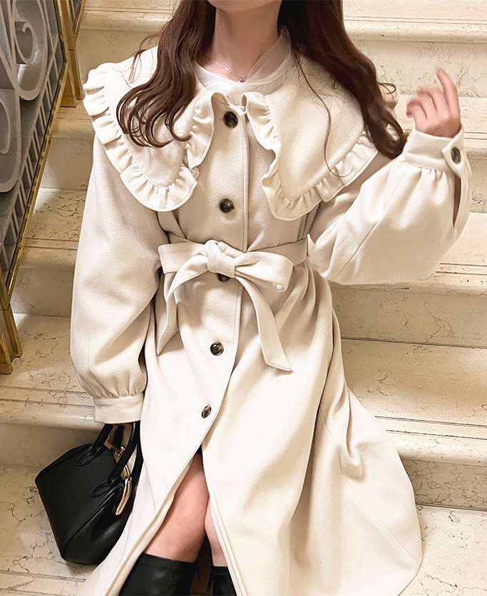 割引発見 最終お値下げ apres jour アプレジュール ケープコート 新品